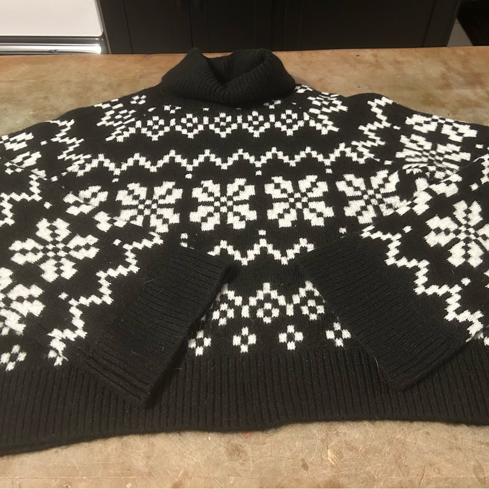 Women’s H&M sweater size large turtl